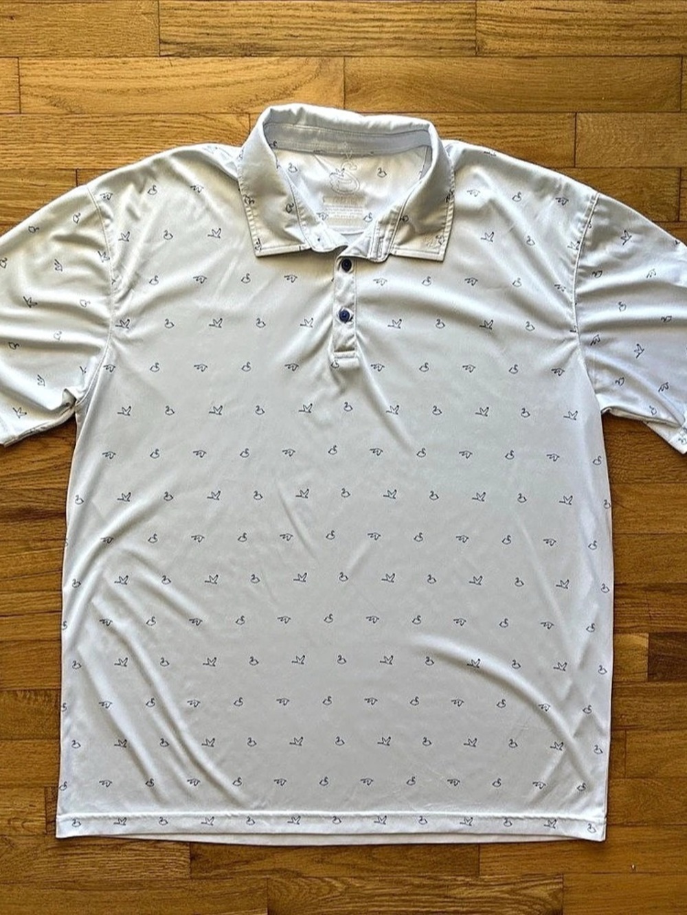 Swannies Golf The Legends Golf Club Franklin Indiana Polo Men’s 2XL White Blue